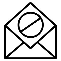 Poster - spam data vector icon