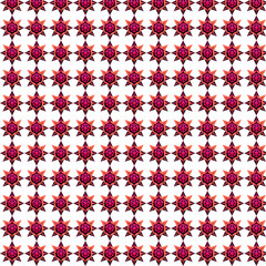 Aufkleber - Futuristic Fractals Patterns design