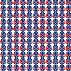 Poster - Fish Scales Patterns design