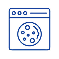 Poster - Cookie Icon Representing Website Cookie Consent