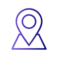 Poster - Location Pin Icon – Geolocation Marker Symbol for Maps and Navigation