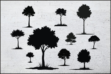 tree of farewell where silence takes flight leaves of the sky