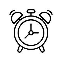 Poster - Alarm clock time reminder wake up call morning deadline schedule appointment hour minute second time