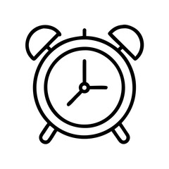 Poster - Alarm clock time wake up call morning deadline reminder schedule appointment hour minute second clock