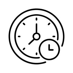 Poster - Clock time deadline appointment schedule meeting reminder alarm hour minute second stopwatch timer 90