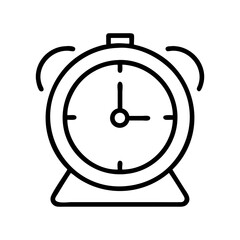 Poster - Alarm clock time reminder wake up call deadline timer appointment schedule morning hour minute second