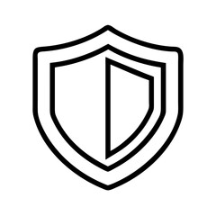 Poster - Shield security protection safety guard defense secure icon symbol badge emblem safeguard assurance  90