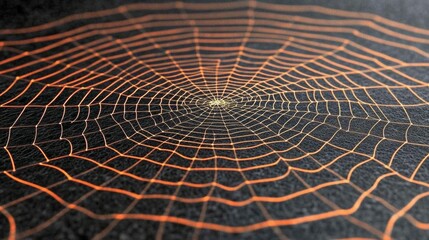 cute spider webs. white cobweb silhouette isolated on black background. set of doodle spider webs