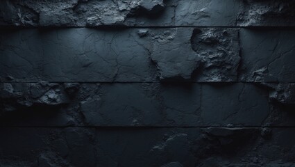 Poster - weathered concrete wall with a rusty grunge texture