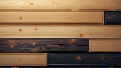 Poster - Abstract texture of wooden floorboards for decorative wall background