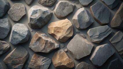 Poster - Floor textures, various mattresses, and designs
