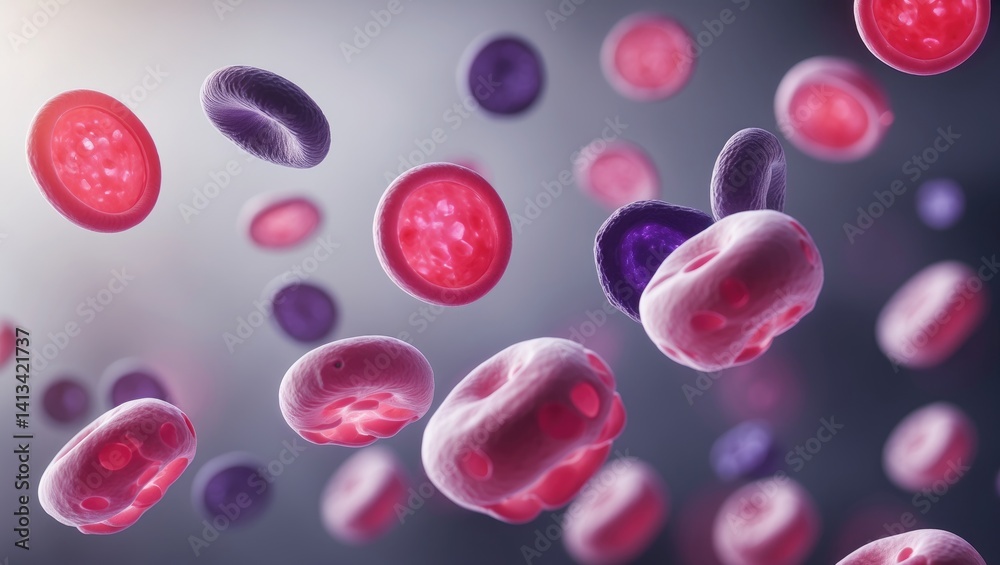 Blood Films to Detect Parasites Stock Photo | Adobe Stock