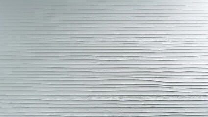 Poster - Velvet texture of white paper featuring horizontal stripes.