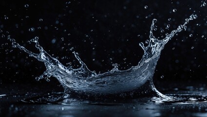Poster - Background with Water Splash