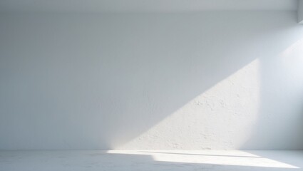 Poster - Texture of a white wall background