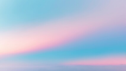 Wall Mural - abstract blurred morning nature with pale gradient sky and bright bokeh texture background