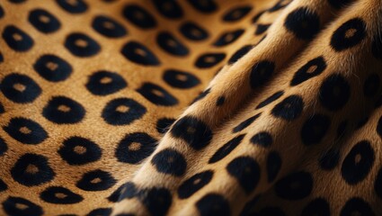 north-chinese leopard's fur texture