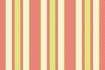 Poster - retro style striped seamless pattern with classic red, yellow and white vertical lines. great for ba