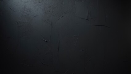Poster - Surface design featuring a dark abstract paint pattern on the wall