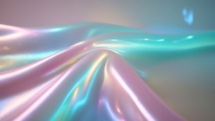 Poster - Vibrant quirky dreamlike abstract backdrop.