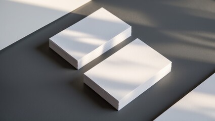 Aufkleber - Business cards made of blank backed paper