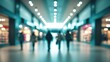 © AIArtistry - Defocused shopping mall for an abstract background