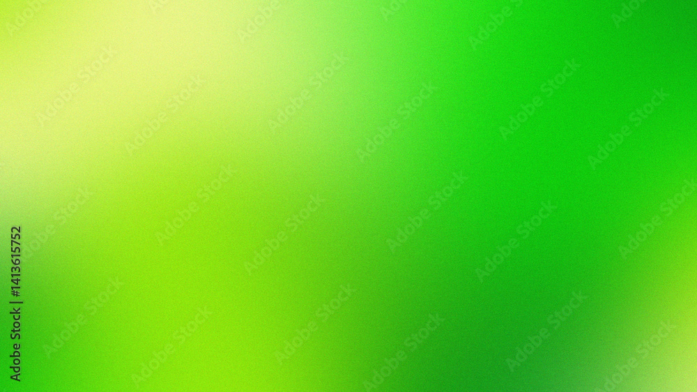 Green and white abstract gradient background with noise grainy texture ...