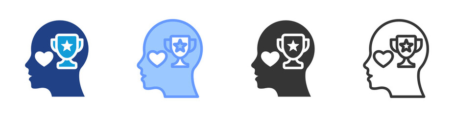 Poster - Intrinsic Incentive icon set multiple style collection