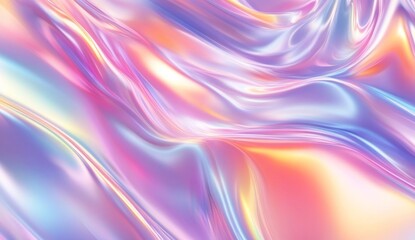 Aufkleber - Abstract iridescent holographic texture. (1)