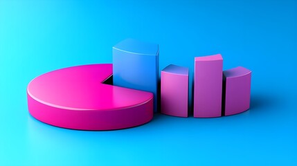 Poster - Dynamic portfolio analysis business environment infographic modern design visual data representation
