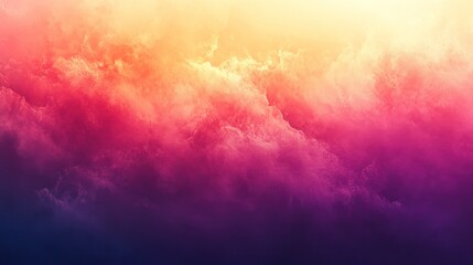 Poster - Colorful dramatic cloudscape sunset sky background