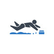 © Visual language - Swimming Person icon