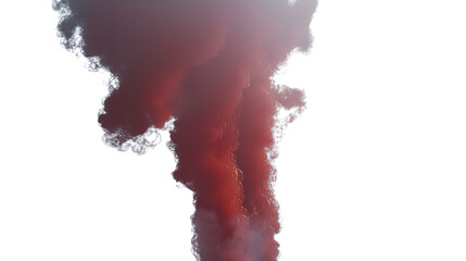 red smoke bomb effect photography background texture abstract design element stock image photo graph
