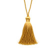 © Ahsaan - Gold Tassel Necklace: Fashion Jewelry on Transparent  background