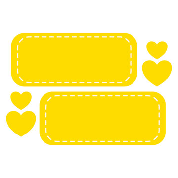 Message bubbles Message frames