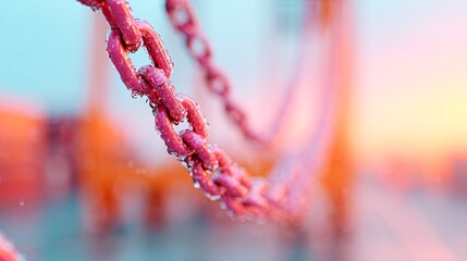 Poster - digital transformation in supply chain with blockchain for transparency and efficiency