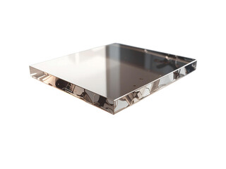 Poster - Glossy Acrylic Sheet Floating at Angle.