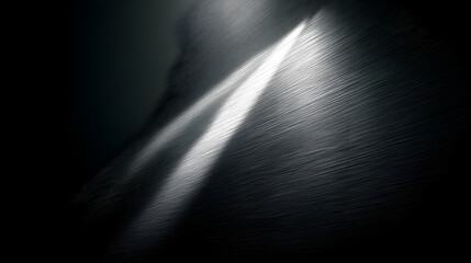 Poster - Abstract Light Rays Illuminating Dark Surface with Subtle Texture and Depth for Artistic and Creative Visual Projects