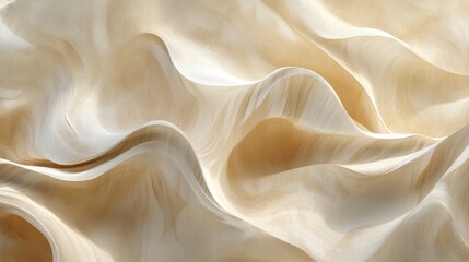 Poster - Abstract beige wavy texture background. (1)