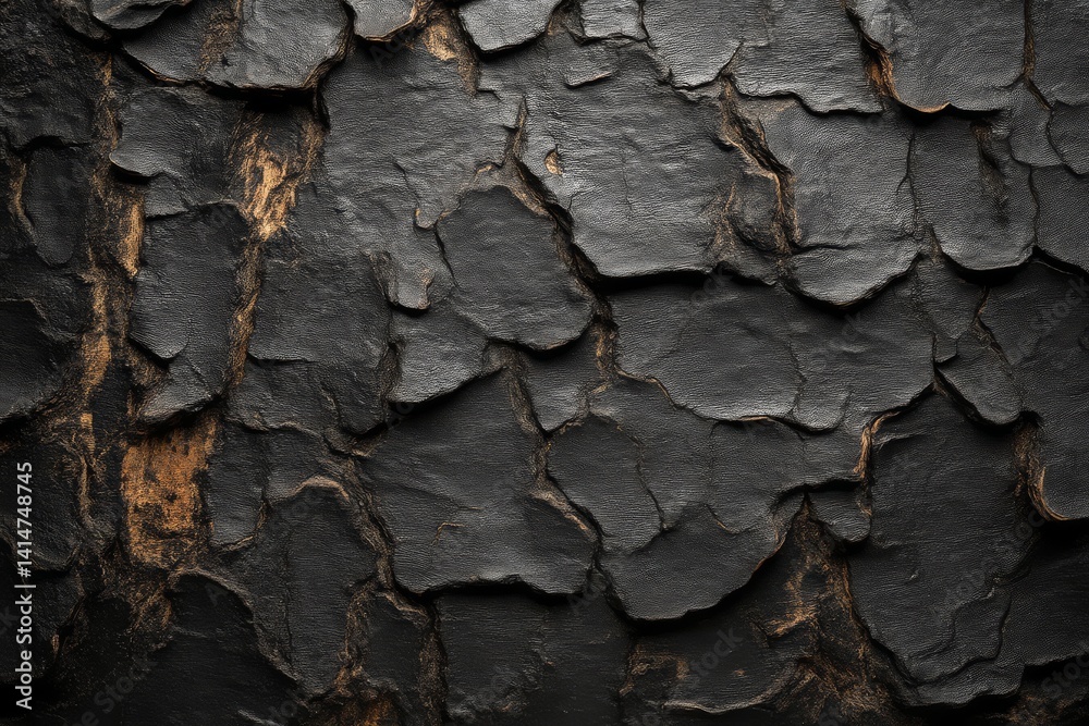 Create A Rough Visual Texture Стоковое фото «Dark Tree Bark Texture: A detailed close-up shot reveals ...