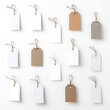 © AI Background  - Creative label design workshop modern studio photography bright environment close-up view branding concepts