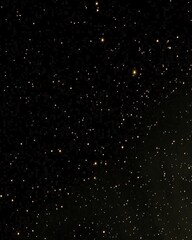Poster - Ethereal cosmic expanse of twinkling stars against vast black background creating a sense of wonder and celestial beauty