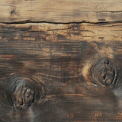 Poster - Rustic Wood Texture with Knots and Grain Patterns Close Up Capturing Natural Warmth and Organic Feel for Backgrounds and Design Elements