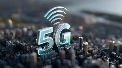 Poster - the future of connectivity with 5g technology transforming urban landscapes