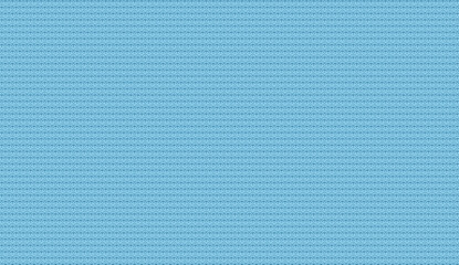 Poster - Seamless light blue textured background with small decorations forming horizontal lines, perfect for websites, social media and presentations