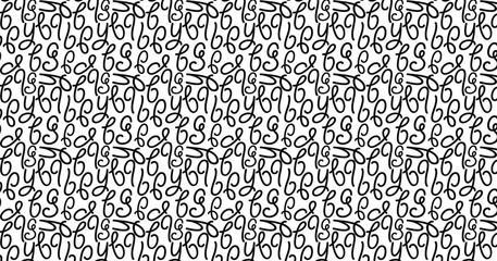 Vector seamless pattern. Modern stylish abstract texture. Repeating geometric pattern from striped elements