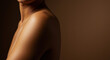 © StockWorld - Bronze Beauty: Smooth Skin Radiance & Toned Shoulders - Perfect Body Care & Wellness Image for Beauty, Health & Lifestyle Content