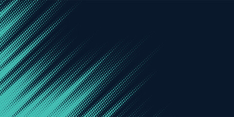 Fototapete - Dots halftone white and blue color pattern gradient grunge texture background. Dots pop art comics sport style vector illustration halftone. modern