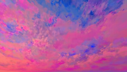 Poster - vibrant pink blue abstract cloud texture for digital art background, social media graphics, web design, and modern visual storytelling