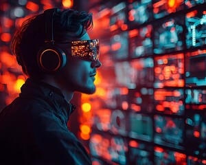 Poster - a tech savvy leader navigating the digital future